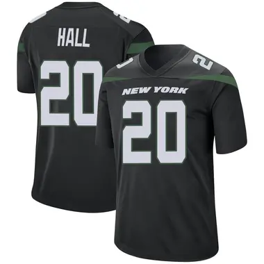 Breece Hall Youth Game Black New York Jets Stealth Jersey