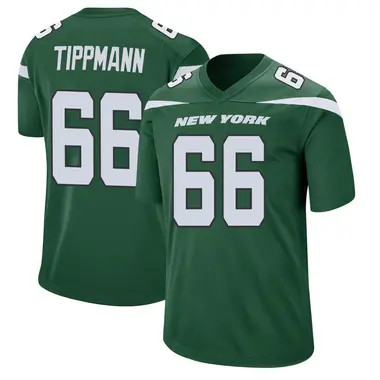 Joe Tippmann Youth Game Green New York Jets Gotham Jersey