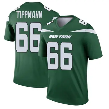 Joe Tippmann Youth Legend Green New York Jets Gotham Player Jersey